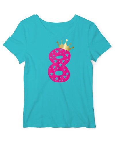 Shirt mädchen geburtstag - geburtstag, 8