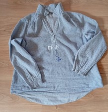 Sommerbluse 44 Bluse Hemdbluse