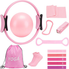 Pilates Ring Set, Home Workout