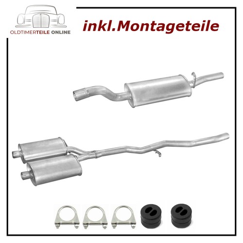 Auspuff set für ford granada - auspuff,