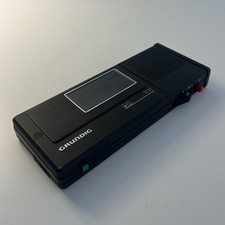 Grundig DH 2071 Diktiergerät für Microcassetten in Schwarz (Defekter Zustand)