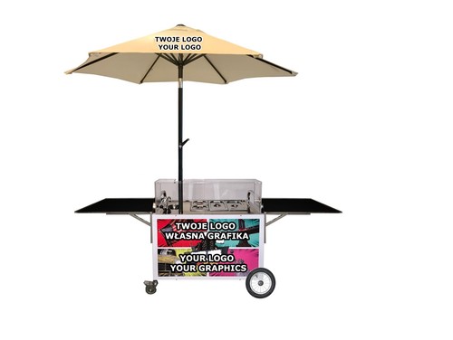 Food cart hot - food, dog