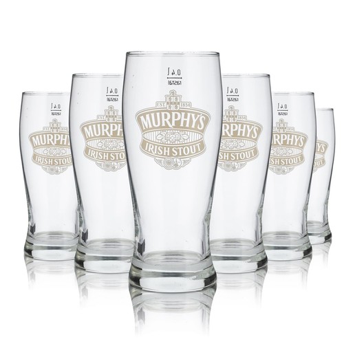 Murphys glas half pint - glas,
