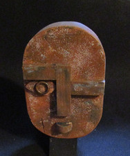 Holzskulptur Maske