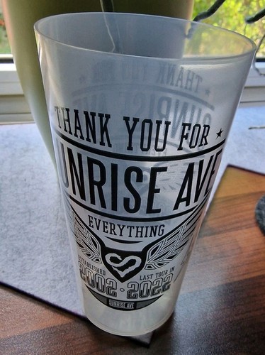 Sunrise avenue tourbecher - sunrise,