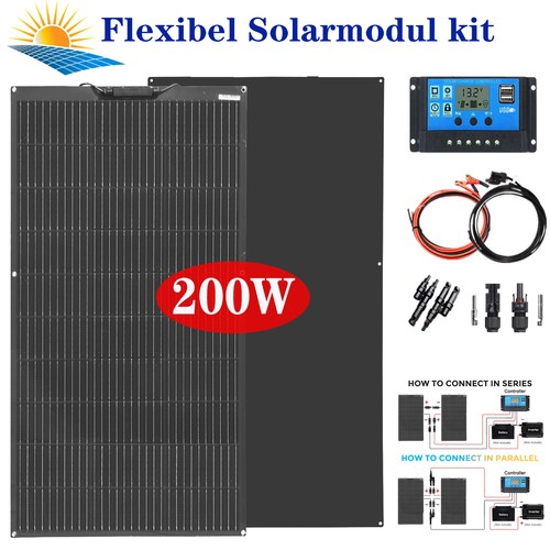 200w flexibel solarmodul - flexibel,