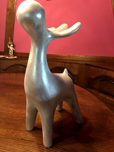 Hirsch figur geweih modern - hirsch,