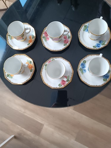 Kleine kaffeetasse rosendekor - kleine,