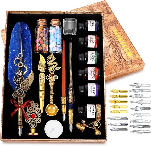 Mprince federkiel set quill - federkiel,