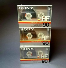 3 x SONY HF 90 BLANK SEALED