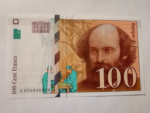 1997 banque france 100 - de,