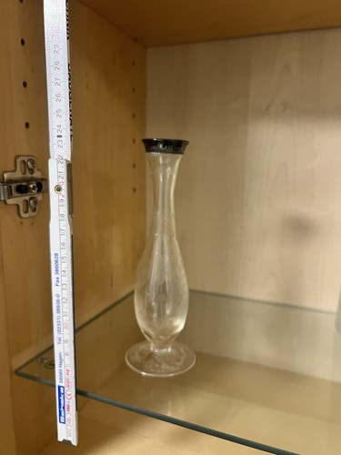 Jugendstil glasvase massiver - jugendstil,