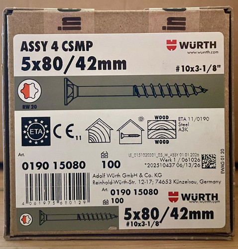 Würth schrauben assy - würth,