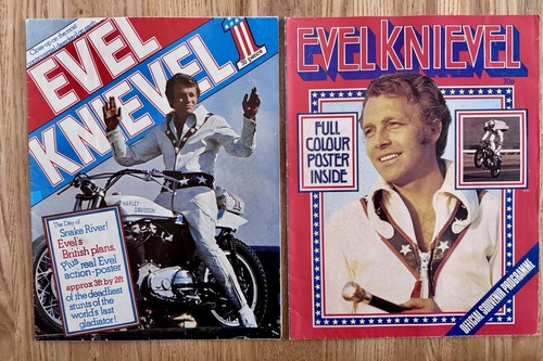 Evel knievel tour poster - uk,