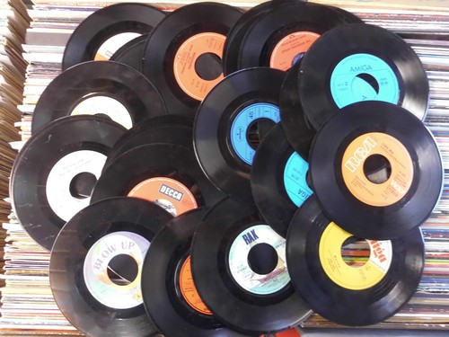 Deko schallplatten single - schallplatten,