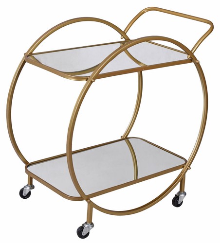 Teewagen gold barwagen hausbar - teewagen,