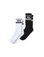 Hamburger SV HSV Sportsocken 2er-Set "Streifen" Gr. 39-46