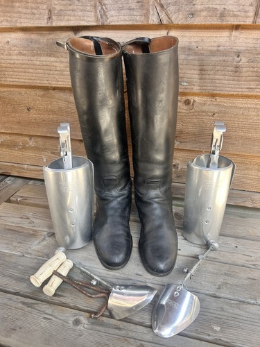 Vintage lange schwarze