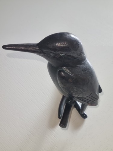 Eisvogel kupfer skulptur für - eisvogel,