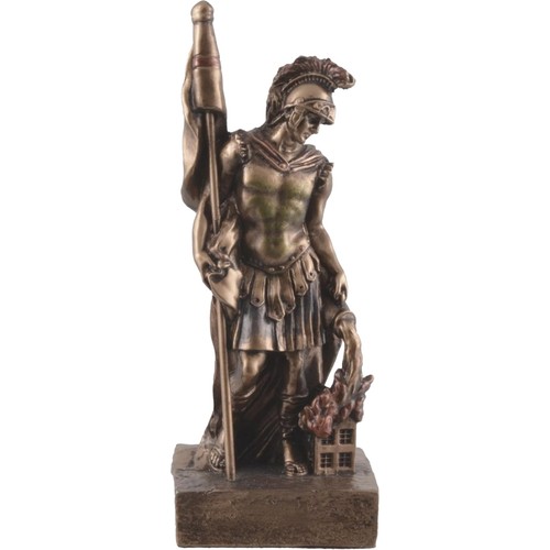 Miniatur bronzierter heiliger - bronzierter,