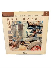 Das Detail Malen mit Aquarellfarben