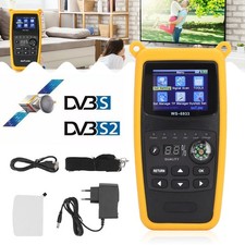 Satlink WS-6933 Satmessgerät Satellite Finder Meter DVB-S/S2 LCD Display Kompass
