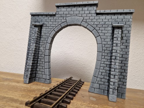 Gartenbahn tunnelportal spur - gartenbahn, g