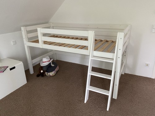 Hochbett kinderbett 90x200cm - kinderbett,