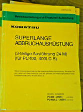 Komatsu Betriebsanleitung und