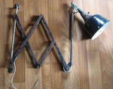 Scherenlampe, Gelenklampe, Midgard ? D.R.G.M, seltenes Stück