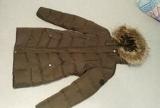 Wintermantel Daunen/Federn, Vero Moda, Damen M, olive, neu ohne Etikett!