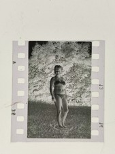 Künstlerisches Akt Frau Dame Mädchen Fräulein Nude Nackt Orig. Foto Negativ 3