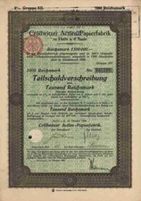 Cröllwitzer Papierfabrik 1926