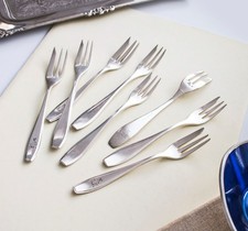 Set 8 Kuchengabeln Wellner 90