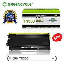 6PK TN350 TN-350 Toner fit for