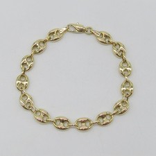 585/-er Gold - Bohnen Kette