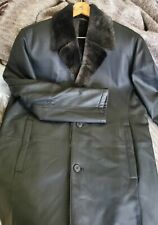 LUXUS "KAPRAUN " Echt LAMMFELL Leder Jacke 50/52 XL SHIC für den boss zu Stiefel