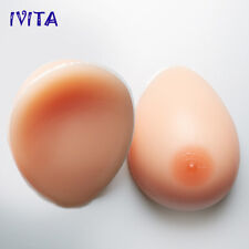 IVITA 1 Paar B Cup Tränenform Silikonbrüste Brustprothesen BH-Einlagen Brüste
