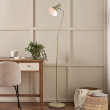 Metall Stehlampe salbeigrün