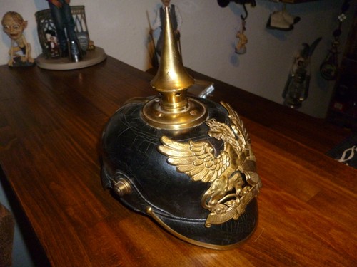 Pickelhaube aus baden - pickelhaube,
