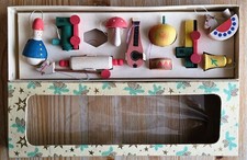 11x DDR Weihnachtsbaumschmuck