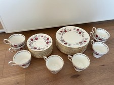 Kaffeeservice Geschirr Vintage Paragon Fascination 8 Personen