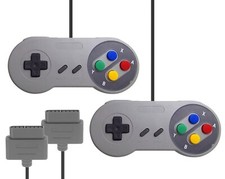 Zwei / 2 Controller 🎮 Joypad 🎮 Kontroller - Super Nintendo / SNES (NEU) 🆕✅