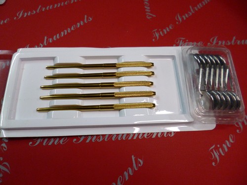 Mundspiegel griffe st gold - griffe,