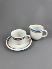 Arzberg Daily Rainbow  Set aus 1 Tasse mit Untertasse und Milchkännchen
