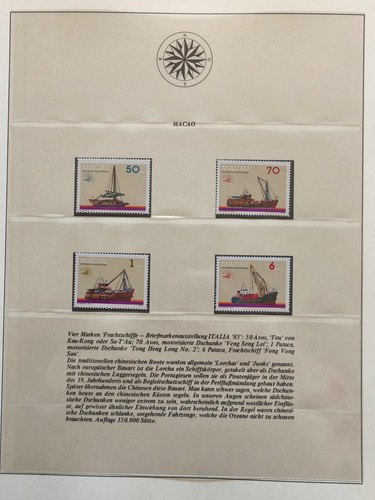 Motivsammlung schiffe macau - motivsammlung,