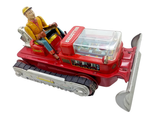 Nomura japan tin - tin, bulldozer