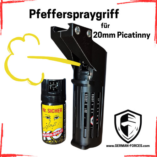 Pfefferspraygriff universal