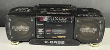 SHARP WQ-T352H Stereo Radio Cassette Recorder Boombox -Teildefekt-  #ST370