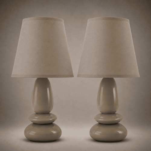 Tischlampe 2er set - tischlampe,